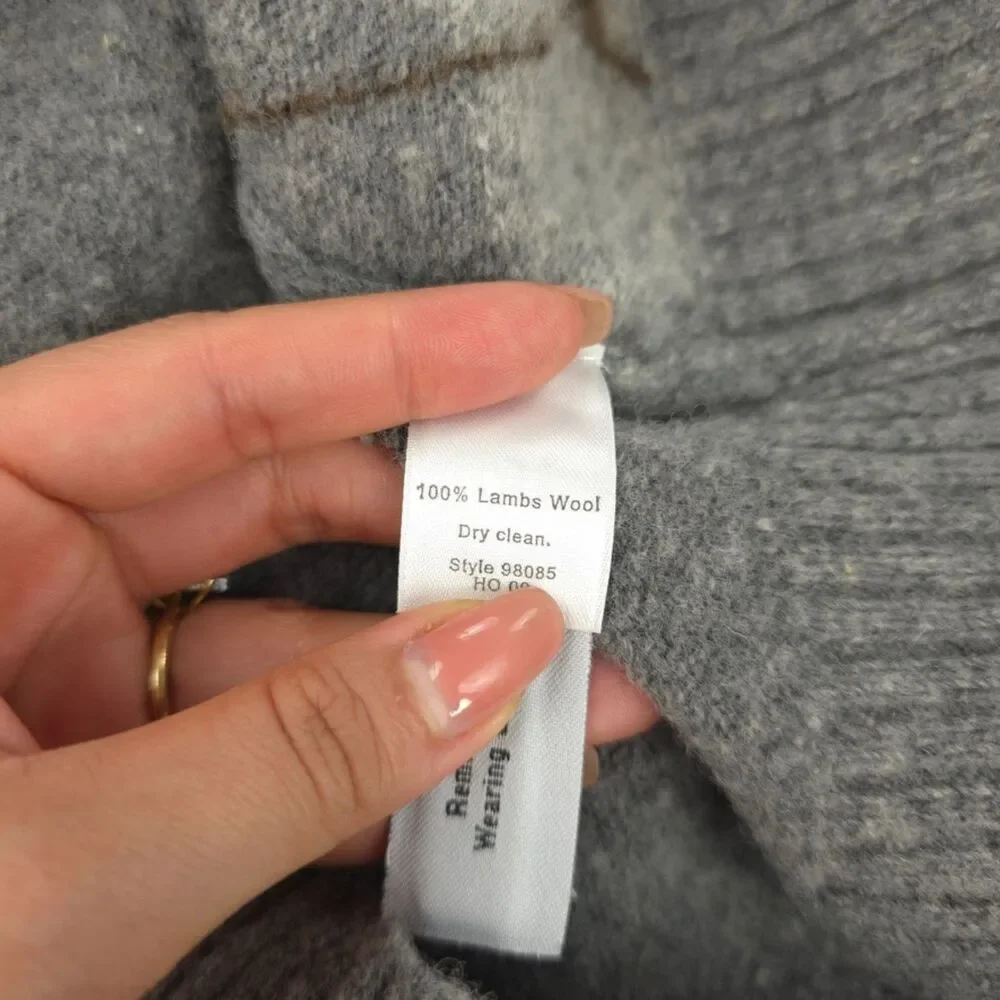 J CREW 100% Lambs Wool 1/4 Zip Sweater Argyle Old Money Preppy Quiet Luxury Golf